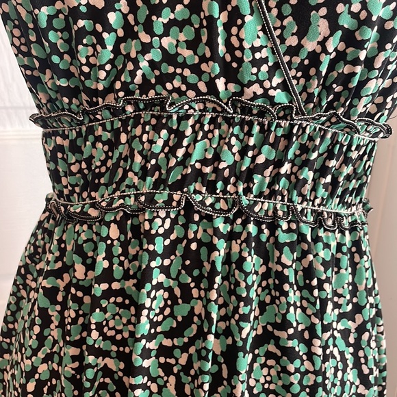 Max edition medium sundress green black and cream. - Picture 3 of 7